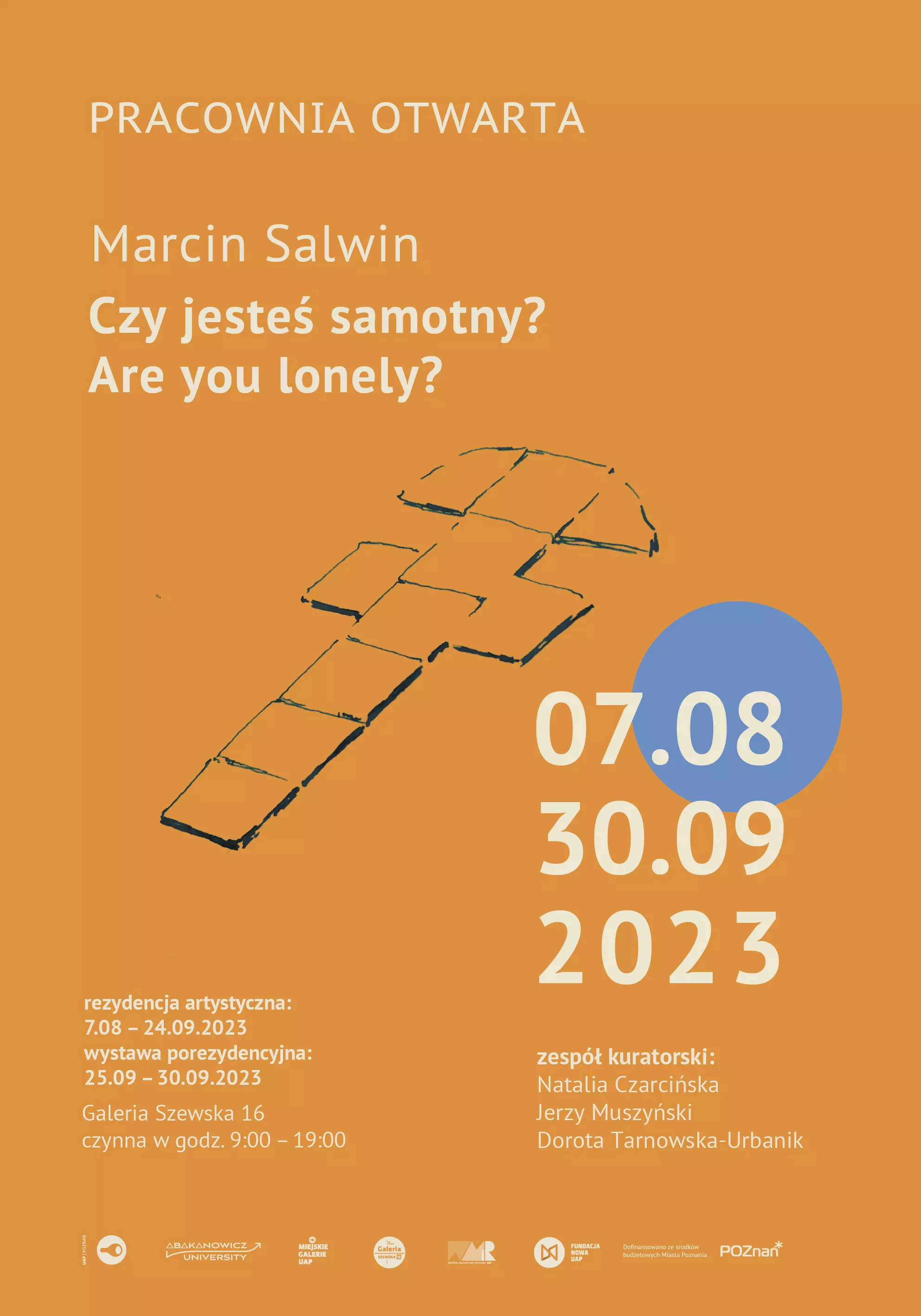 plakat Czy jesteś samotny? Are you lonely?